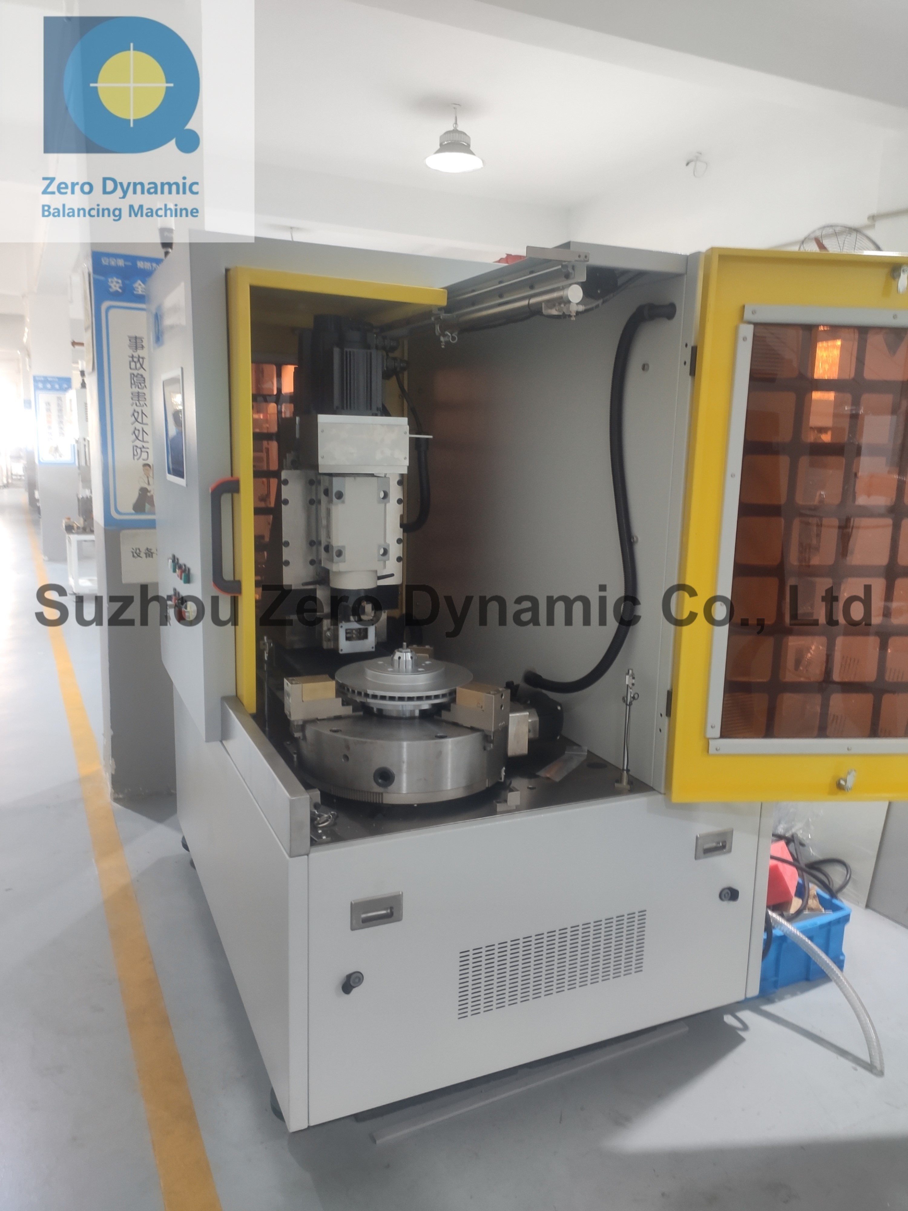 Brake Disc Automatic Balancing Machine, Brake Drum Vertical Single Station Milling Correction Balancing Machine