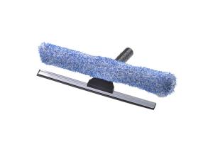 Double Sided Floor Window Squeegees T Bar Holder Kit Glass Washer