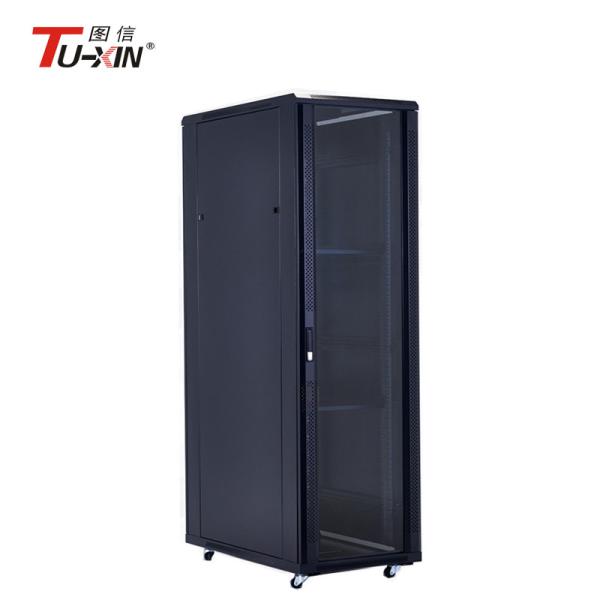 Quality Half Height Server Rack 600mm * 600mm * 42U , Small Data Server Rack Cabinet for sale