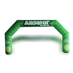 China Rainbow Inflatable Finish Arch Outdoor Advertising Finish Line wholesale