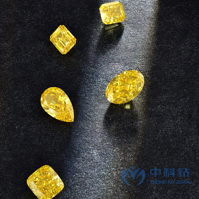 Round Shape CVD D Color VS1 Clarity IGI Certified 2ct Laboratory Created White Diamonds