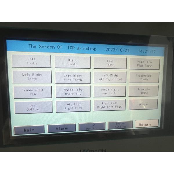 Servo Full CNC Front And Rear Angle TCT Saw Blade Grinding Machine LDX-026A
