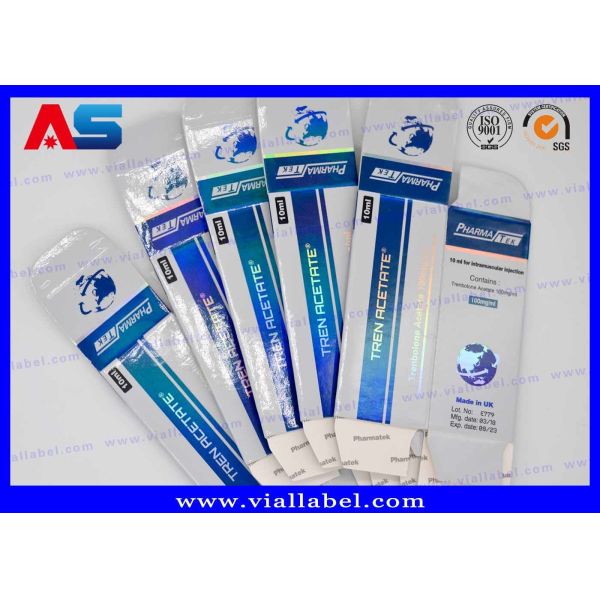 Silver Box Professional Printing Pharmaceutical Boxes Premium Carton Box