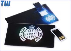China Slider UDP Separate Chip Credit Card Usb Flash Drive 4C Color Printing wholesale
