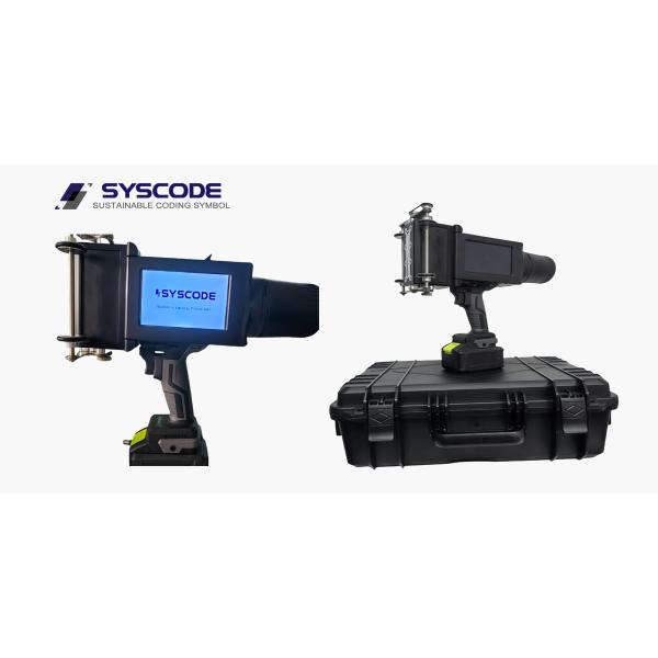 Portable Handheld Large Character Inkjet Printer for Metal Pipes
