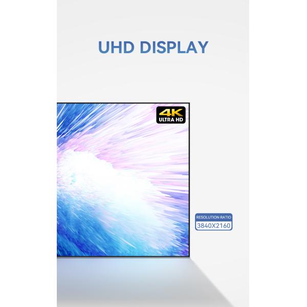 350nits Lcd Industrial Rs485 Rs232 Hmi 4K UHD Screen 32 43 50 55 65 Inch Android AIO