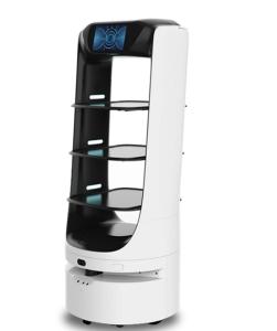 China WIFI 4G Bluetooth Smart Service Robot DC 48V Medicine Delivery Robot wholesale