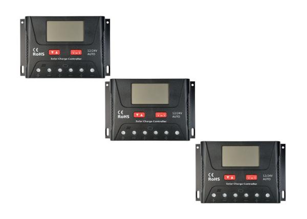 Quality 12V 24V PWM Solar Charge Controller Auto Work Srne Mppt 30A IP30 Protection for sale