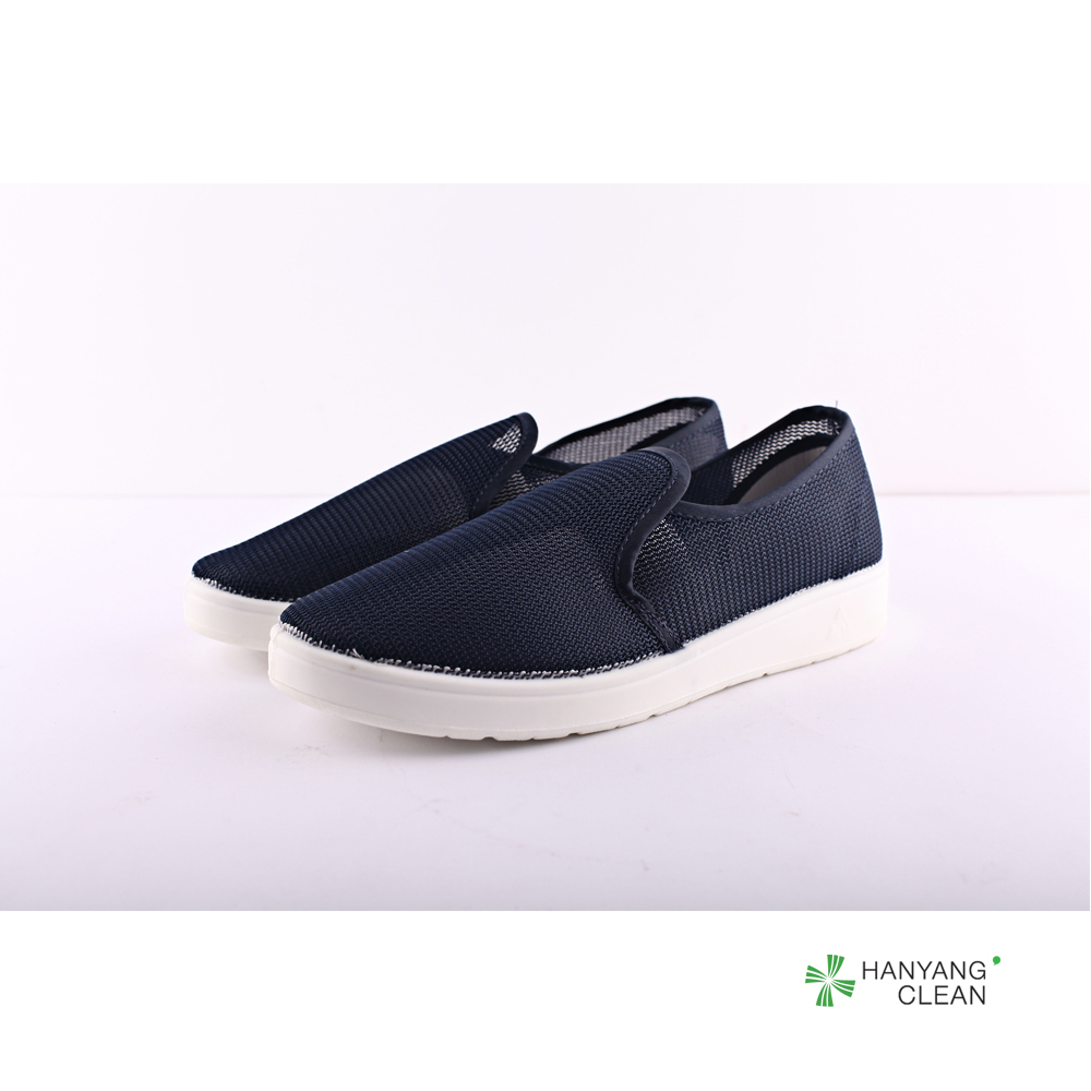 PU PVC Sole ESD Blue Antistatic Clean Room Shoes with High Quality