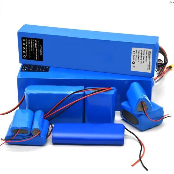 24v Rechargeable Lithium Ion Battery Packs 48v 36v For Powered Scooter