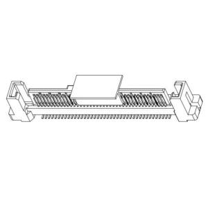 China Vrt SMt Plug Input Output Connectors PCle SAS 68Pos PSAS4M3130061TR wholesale