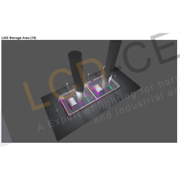 150W IP65 4000K Industrial Outdoor LED Flood Lights