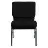 Buy cheap Conference Black Church Chairs 10CM Cushion Church Seating Chairs from wholesalers