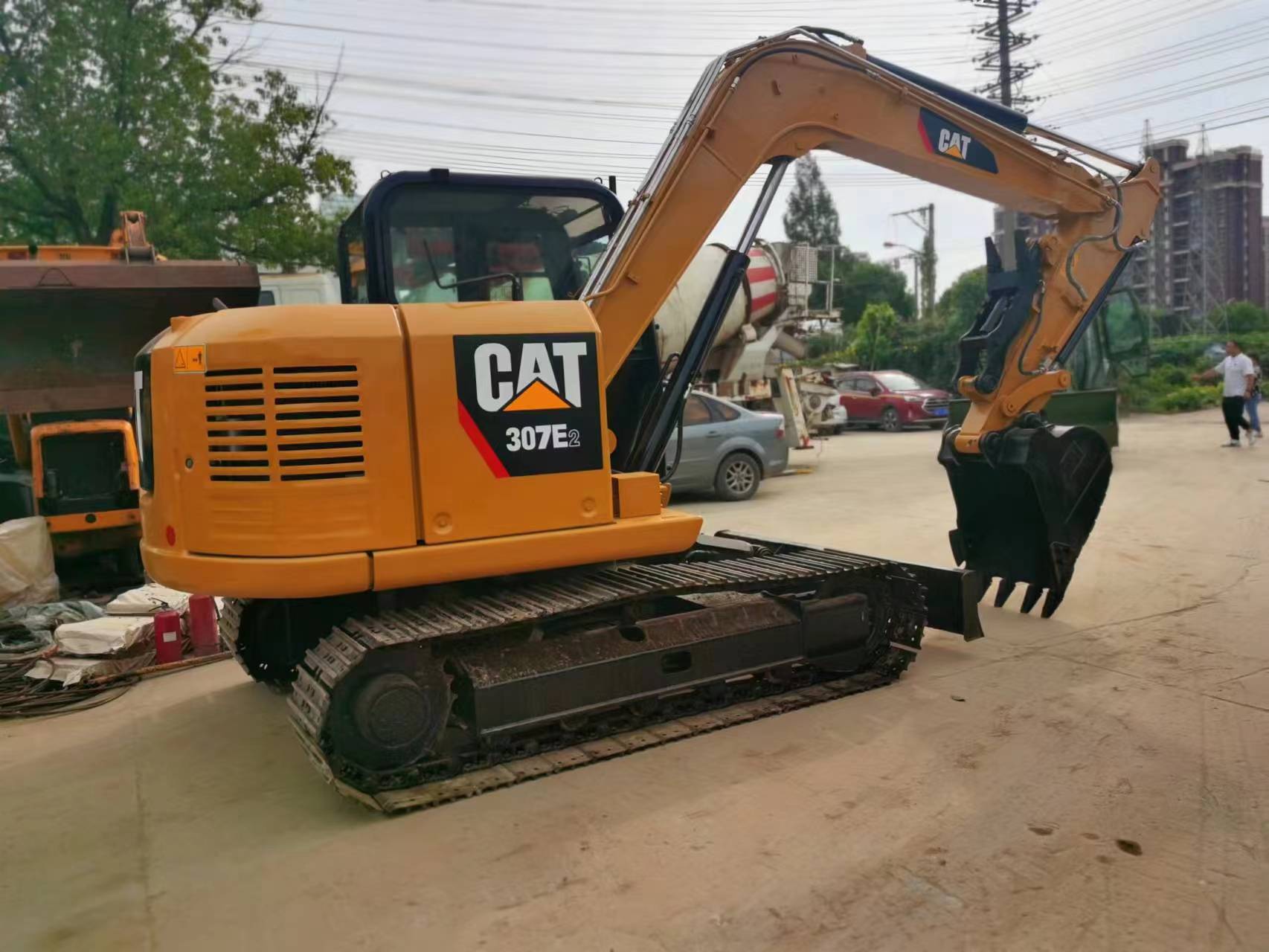 2017 Used Japan Digger 307E Mini Excavator Caterpillar 306 308 307 Affordable Prices