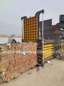 China Automatic Horizontal Plastic Bottle Press Recycled Cardboard Baler Machine wholesale