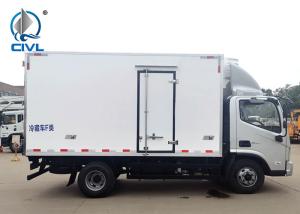 China 3 Ton Foton Refrigerated Truck / 156hp Engine Chiller Lorry / Refrigerator Cars / Refrigerator Truck Cooler Truck wholesale