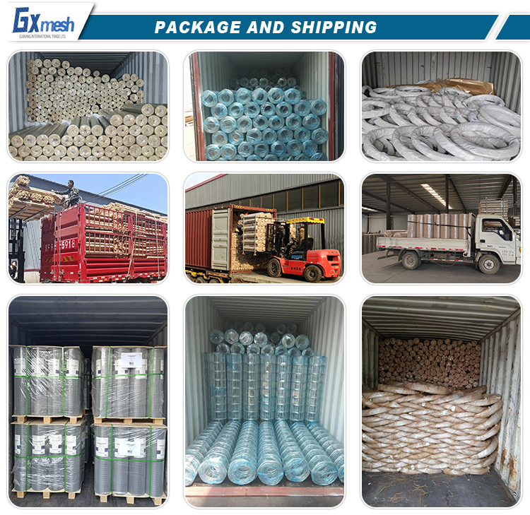 Building Mesh Galvanized Welded Wire Mesh Panel for Gabion Wall Width 0.5-3m Galvanized