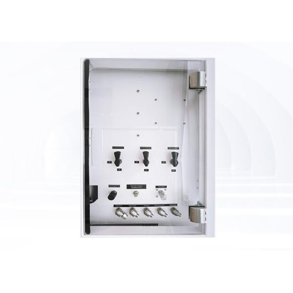 12-Channel Nucleic Acid Synthesis Machine with Waste Drainage Protective Gas Injection