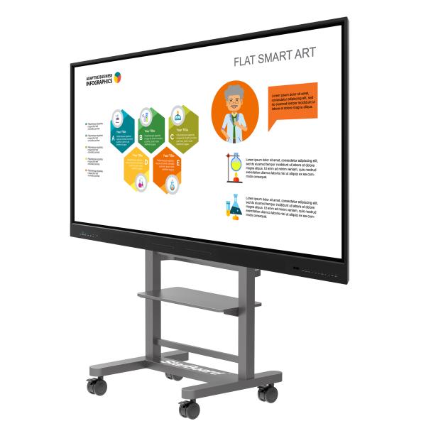 Interactive Whiteboard 75" LCD Interactive Boards For Classroom And Meeting
