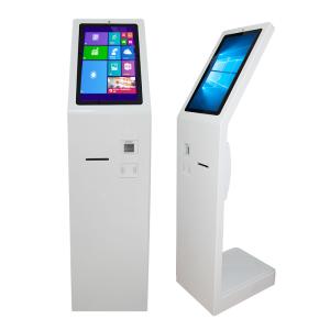 China 19'' Capacitive Touch Screen Query Machine 450cd/m2 With QR Scanner wholesale