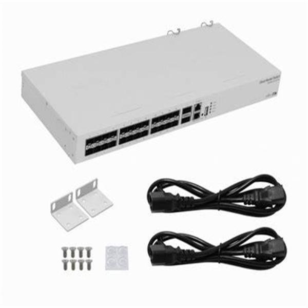 Original CRS326-24S 2Q RM PoE Cloud Router Switch Full-Duplex Half-Duplex Communication Mode with SNMP and QoS Functions