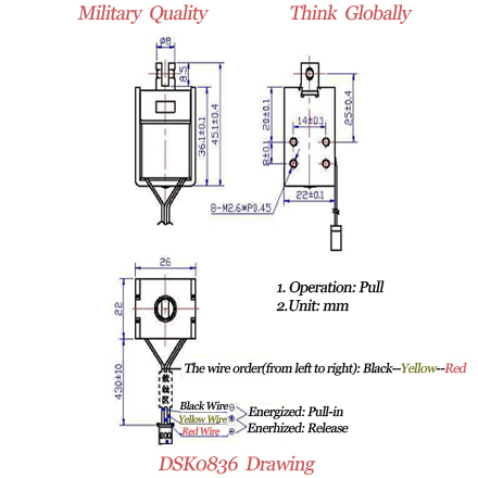 Linear Solenoids︱Latching Solenoids︱Single direction keep Solenoids