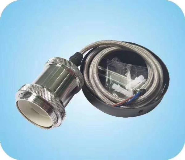 Quality Mental Ceiling Lamp Holder E27 Aluminium Socket with Many colors for Your Options, hanging lamp base for sale