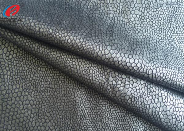 Quality Bronzing Micro Suede Polyester Knitted Fabric Sofa Fabric Upholstery Use for sale