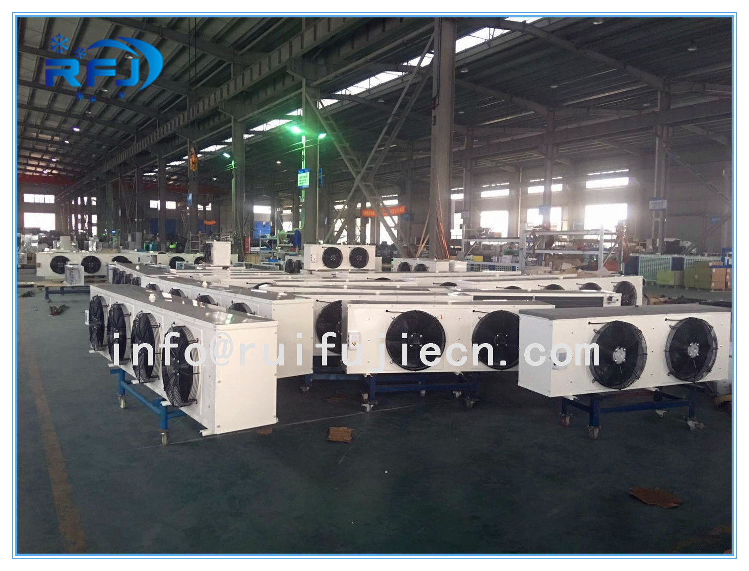 DD-57.9/310 D Series Air Cooled Condenser DD Tpye For -18 ℃ Cold Storage