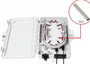 2C White / Grey / Black  Optical Distribution Frame Wall Mounted Fiber Optic Access Terminal Box