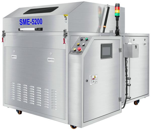 Quality Processing Parts Automatic Spray Wash Machine Processing Oil Resin Particle Dusts Dual Station Spray Cleaner for sale