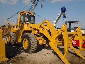 China Used Wheel Loader Caterpillar 966C With FORK BLADE /CAT Loader 966C 950B 950E 966E 966 wholesale