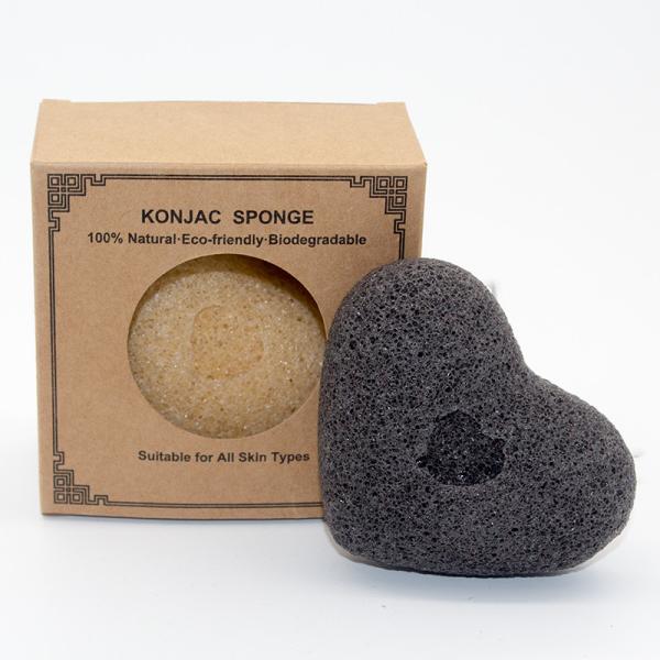 Customized Bamboo Charcoal Konjac Sponge
