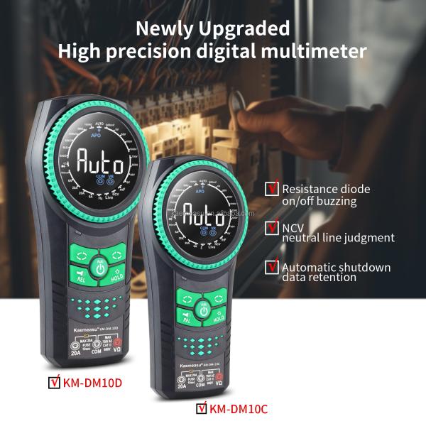 Multimetro Continuity Test Voltage Meter Smart Rotary Knob Multimeters Digital Multimeters