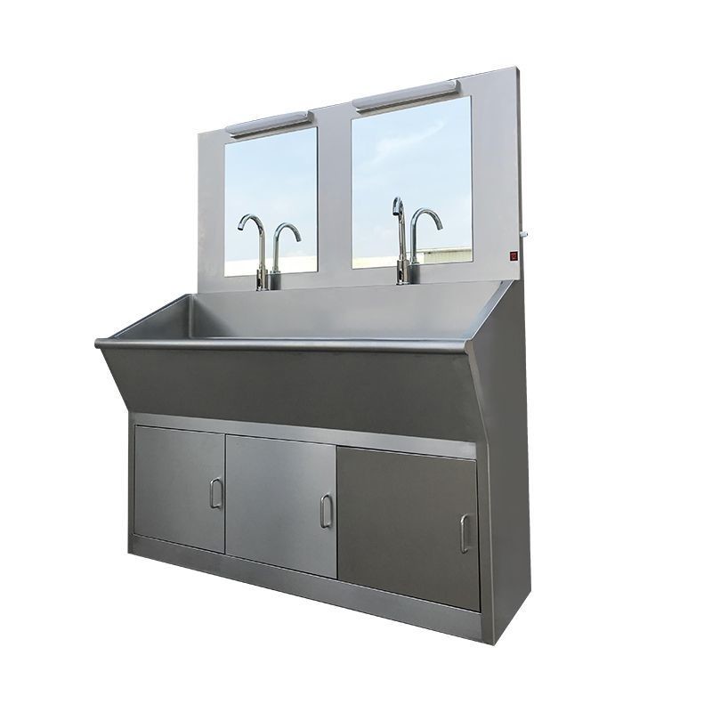China 1.0mm SUS304 Hand Washing Sink Water Heater Hospital Surgical wholesale