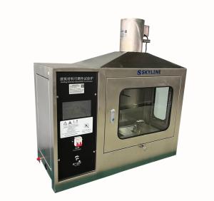 China Single Flame Source Test Ignitability Tester EN ISO 11925-2/DIN 53438 wholesale
