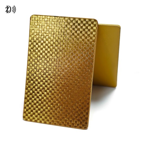 Customized Printable Leather Surface Card 13.56Mhz RFID NFC Cards Blank Leather Business Cards
