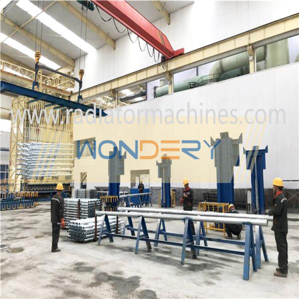 Quality Manual 1 Ton / Day  Hot Dip Galvanizing Furnace Intelligent Temperature Control System For Fasteners Screws Nuts Nails for sale