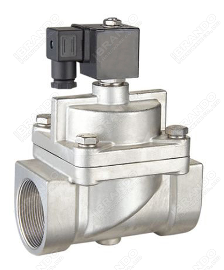 1 1/4'' 1 1/2'' 2'' High Pressure Stainless Steel Solenoid Valve 30 Bar