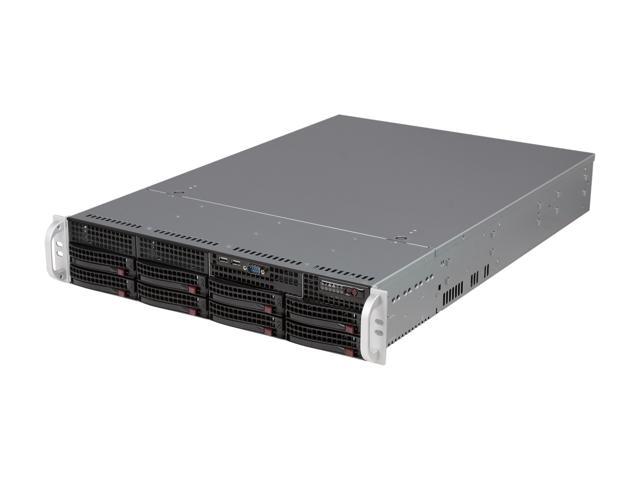 32GB/RECC/DDR4/3200MHz Memory Supermicro CSE-825TQ-563LPB Rack Server for Computing