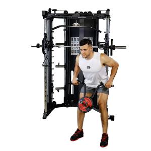 China Arm Chest Leg Press Multi Functional Smith Machine Strength Training on sale