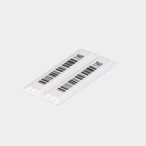 China Black AM Label Barcode Labeling , Double-sided Kraft Liner 0.12mm Thick wholesale