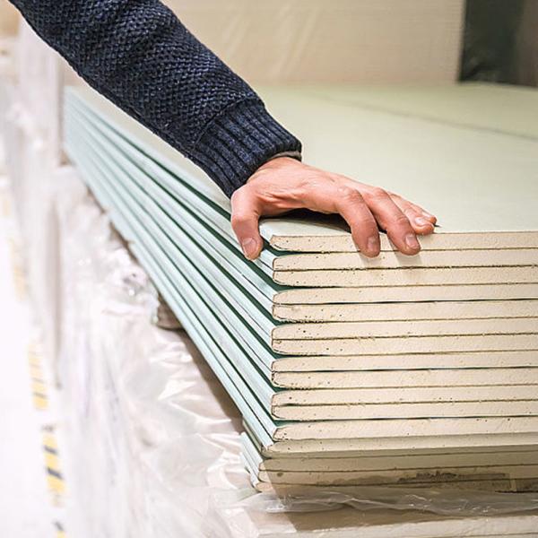 4ft X 8ft Water Resistant Plasterboard Moistureproof For Ceiling