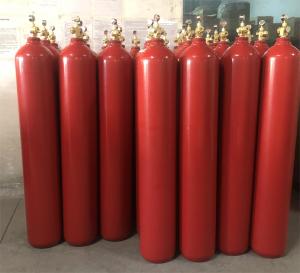 Nitrogen IG100 Argonite Gas Cylinders Fire Extinguishing System 80L 140L