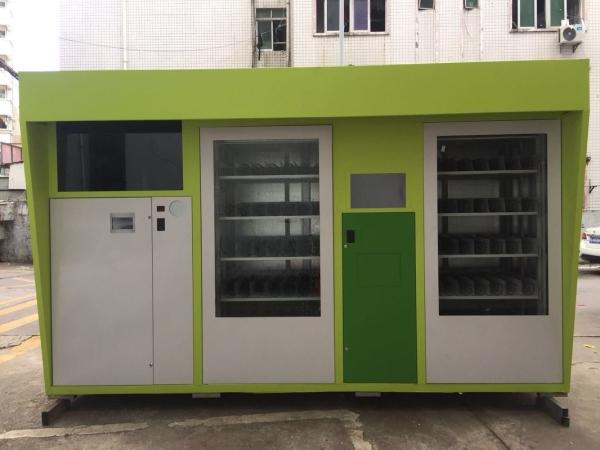 Quality Commercial Bottle Can All In One University Combo Vending Machines for sale