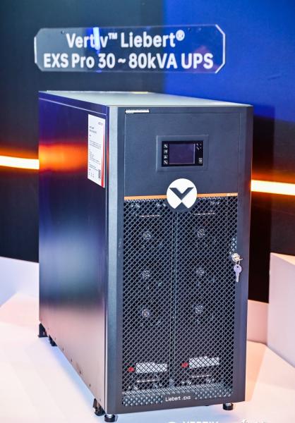 Quality Vertiv Liebert EXS PRO 40KVA 40KW 380V Three Phase UPS Online Tower UPS for Data Center Networking for sale