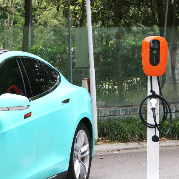 50Hz - 60Hz Car EV Charger , 4G Commercial EV Charging Station