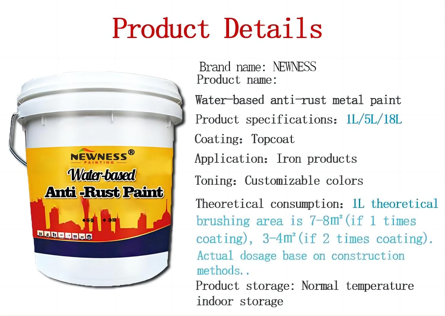 Epoxy Iron Oxide Red Anti Rust Anti Corrosion Primer Paint for Metal Appliance Coating