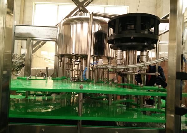Quality Fruit Juice Processing Juice Filling Machine , PCL Touch Screen Bottling Juice Equipment for sale