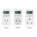 EU /AU/UK Plug-in Digital wattmeter LCD Energy Monitor Power Meter Electricity